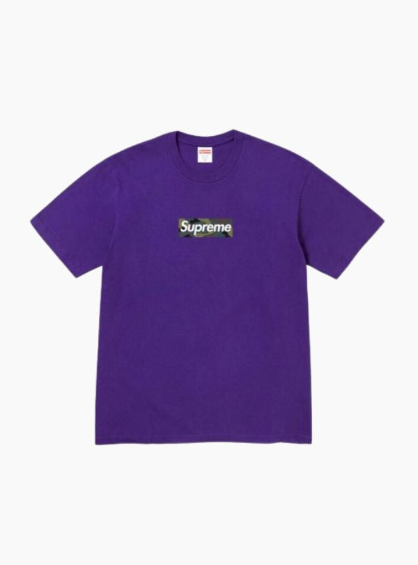 Supreme Box Logo Tee (FW23) Purple