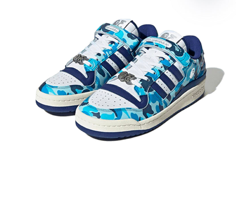 ADIDAS X BAPE FORUM 84 LOW