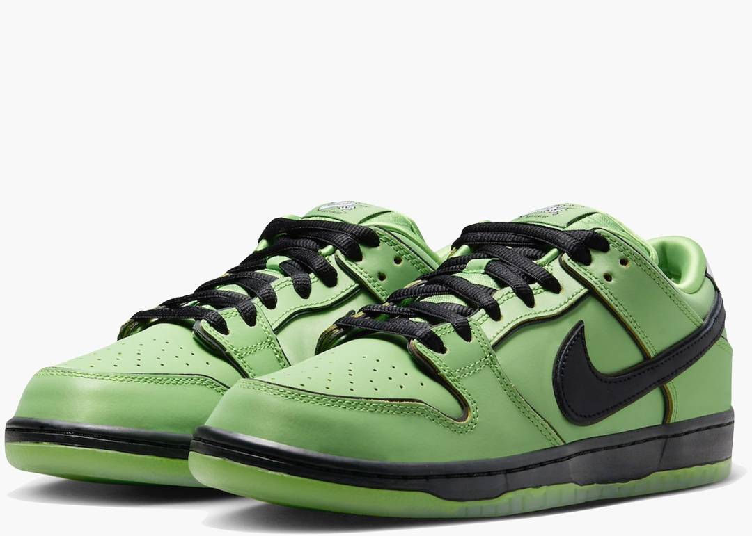 Nike SB Dunk Low The Powerpuff Girls Buttercup