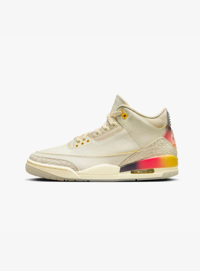 AIR JORDAN 3 RETRO JB ALVIN "MEDELLIN SUNSET"